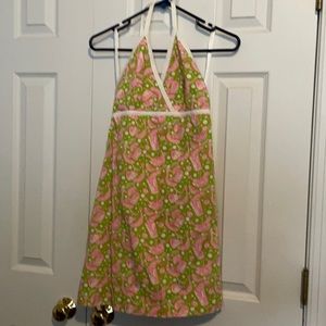 Lilly Pulitzer Dress Green and Pink Size 2